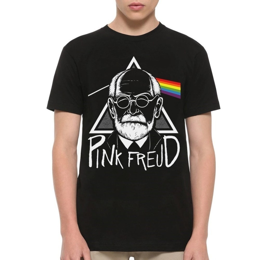 Pink Freud T-shirt Sigmund Freud Shirt